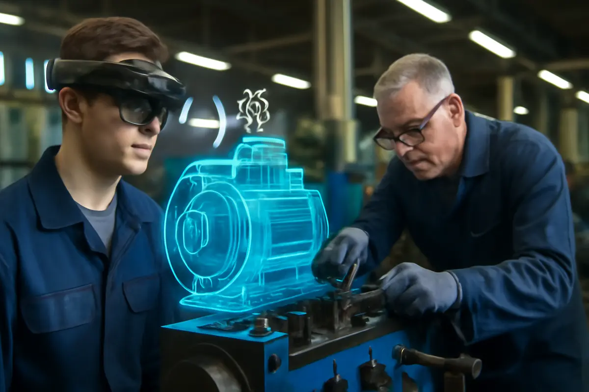 In che modo la realtà aumentata aiuta l’apprendimento tecnico? La differenza si vede sul campo
