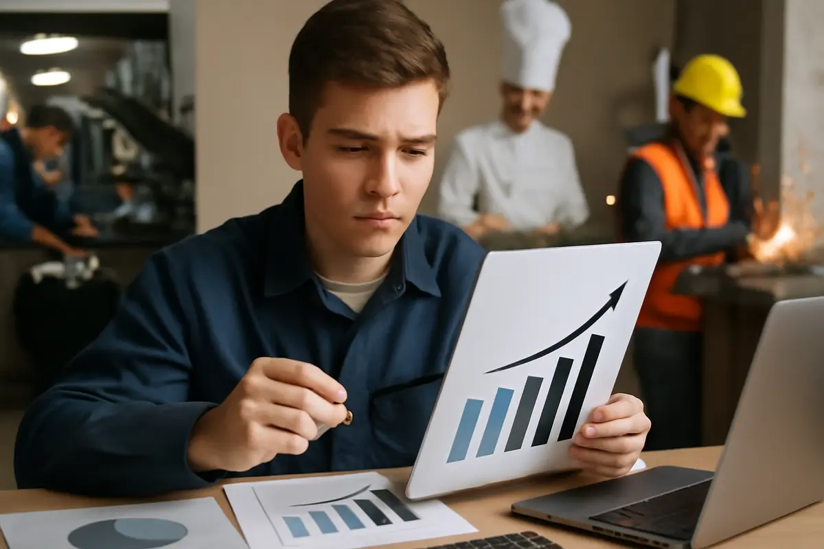 Quali settori sono in crescita per i diplomati professionali? I dati aggiornati guida per non sbagliare