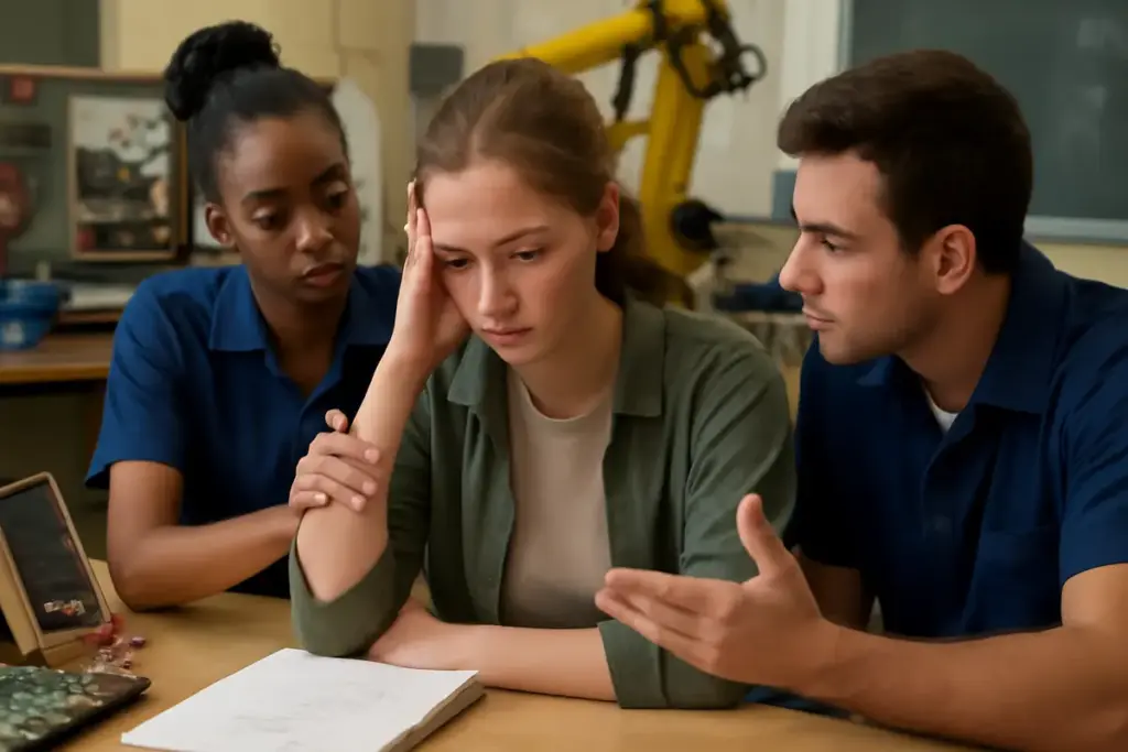 Come affrontare l’ansia del primo giorno nei corsi tecnici: suggerimenti pratici dagli studenti