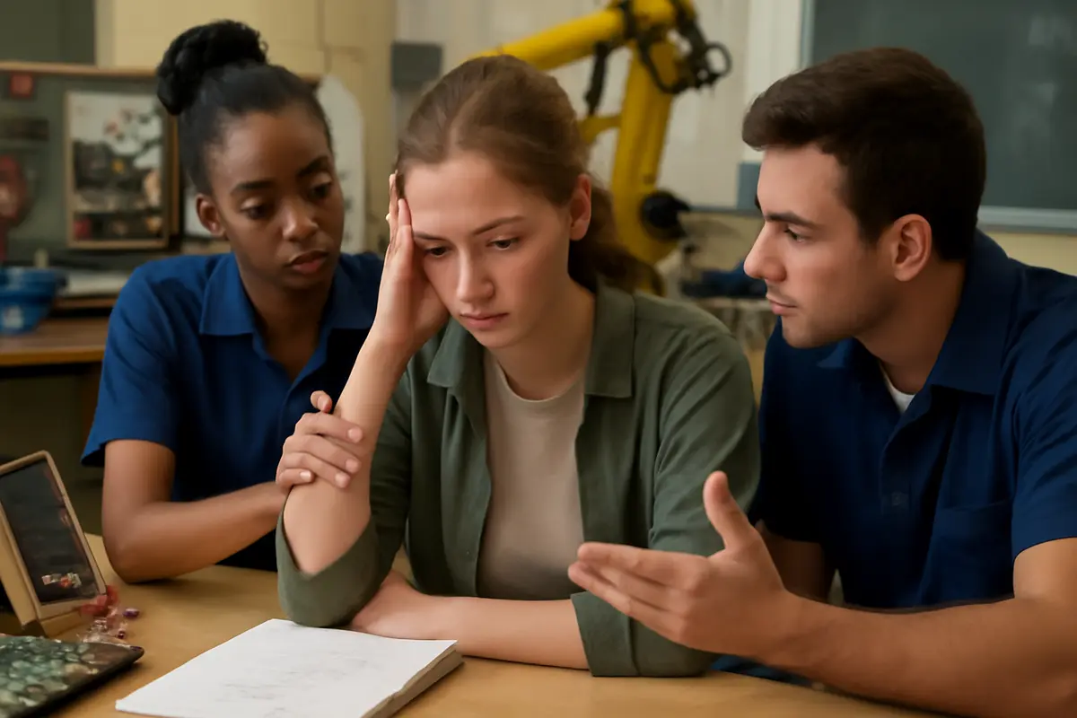 Come affrontare l’ansia del primo giorno nei corsi tecnici: suggerimenti pratici dagli studenti