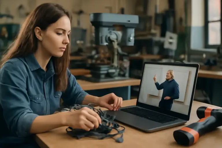 Formazione blended nei corsi tecnici: la formula che unisce flessibilità e apprendimento pratico